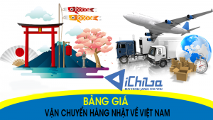 Bảng giá vận chuyển hàng Nhật Việt