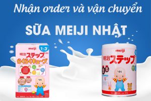 Order sữa Meiji Nhật