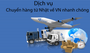 Chuyển hàng Nhật Việt bằng đường hàng không nhanh chóng