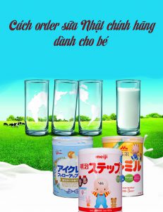 order sữa Nhật chính hãng